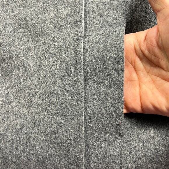 Talbots Petites Wool Cardigan Sweater Jacket Two Tone Gray Pockets Size S - Picture 9 of 11